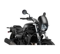 PUIG CUPOLINO SEMICARENATO ANARCHY PER KAWASAKI ELIMINATOR 500 2024 NERO OPACO