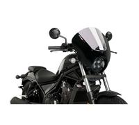 PUIG CUPOLINO SEMICARENATO DARK NIGHT HONDA CMX500 REBEL 20-24 FUME CHIARO