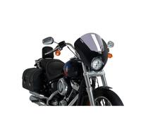 PUIG CUPOLINO SEMICARENATO DARK NIGHT PER HARLEY D. SOFTAIL LOW RIDER FXLR 18-20