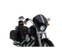 PUIG CUPOLINO SEMICARENATO DARK NIGHT PER HARLEY D. SOFTAIL LOW RIDER FXLR 18-20
