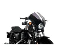 PUIG CUPOLINO SEMICARENATO DARK NIGHT HARLEY D. SPORTSTER FORTY-EIGHT XL1200X 15