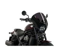 Puig Dark Night Honda Cmx1100 Rebel Dct 2024 Headlight Holder Argento