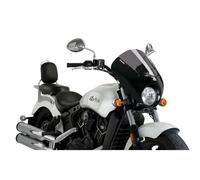 PUIG CUPOLINO SEMICARENATO DARK NIGHT PER INDIAN SCOUT 15-24 FUME CHIARO