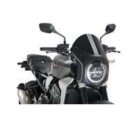 PUIG CUPOLINO SEMICARENATO PER HONDA CB650R NEO SPORTS CAFE 2020 NERO-NERO