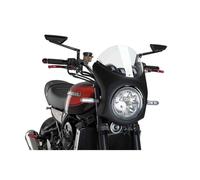 PUIG CUPOLINO SEMICARENATO KAWASAKI Z900RS 2021-2024 TRASPARENTE-CARBON