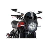 PUIG CUPOLINO SEMICARENATO PER KAWASAKI Z900RS 18-20 FUME SCURO-NERO