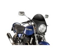 PUIG CUPOLINO SEMICARENATO PER TRIUMPH STREET TWIN 2020 NERO-CARBON