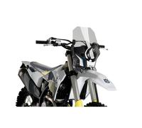 PUIG CUPOLINO SEMICARENATO RALLY HUSQVARNA TE 150i 2020-2021 TRASPARENTE