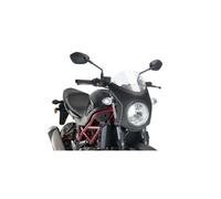 PUIG CUPOLINO SEMICARENATO SUZUKI SV650 22-26 TRASPARENTE-CARBON