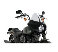 Puig Cupolino semicarenato Mirage 21332H per Harley Softail Street Bob FXBB ABS Fumé