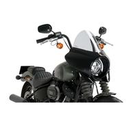 Puig Cupolino semicarenato Mirage 21332H per Harley Softail Street Bob FXBB ABS Fumé