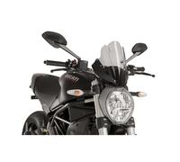 PUIG CUPOLINO SPORT DUCATI MONSTER 821 STRIPE 2014-2017 FUME CHIARO