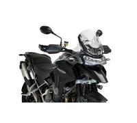 Puig 21394W Cupolino Sport compatto e aerodinamico in acrilico ad alto impatto con profilo arrotondato e design sportivo che migliora protezione e visibilità, Trasparente