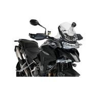 Puig 21394W Cupolino Sport compatto e aerodinamico in acrilico ad alto impatto con profilo arrotondato e design sportivo che migliora protezione e visibilità, Trasparente
