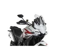 Puig 22688W Cupolino Sport aerodinamico in PMMA con design compatto e profilo arrotondato per migliorare estetica e controllo nella guida urbana e off-road, Trasparente