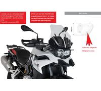PUIG CUPOLINO TOURING PER BMW F750 GS 2021 TRASPARENTE