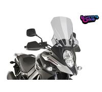 Puig Parabrezza Touring Suzuki DL650 V-Strom Fumé Chiaro Con ABE Motoplastic