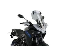 Puig Touring Yamaha Mt-07 Tracer 2025 Windshield With Visor Argento