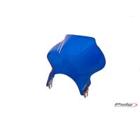 Puig 1480A Carenabrezza corti per fari rotondi specifico per modello, Blu