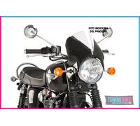 PUIG CUPOLINO UNIV. VISION TRIUMPH THRUXTON RS 2020-2023 NERO-TRASPARENTE