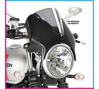 PUIG CUPOLINO UNIV. VISION KAWASAKI W650 1999-2006 CARBON-FUME CHIARO