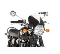 PUIG CUPOLINO UNIV. VISION TRIUMPH SCRAMBLER 400X 2024 NERO-TRASPARENTE