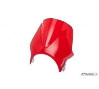 Motoplastic Cupolino universale PUIG Windy per Kawasaki W650 99-06 Rosso