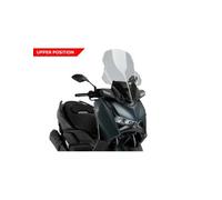 PUIG CUPOLINO V-TECH LINE TOURING YAMAHA X-MAX 125 2025 FUME CHIARO