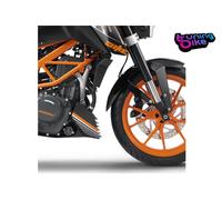 PUIG ESTENSIONE PARAFANGO ANTERIORE PER KTM 390 DUKE 2017 NERO OPACO
