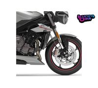 PUIG ESTENSIONE PARAFANGO ANTERIORE PER TRIUMPH SPEED TRIPLE R 2016 NERO OPACO