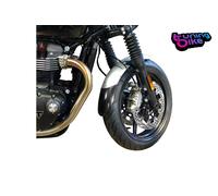 PUIG ESTENSIONE PARAFANGO ANTERIORE PER TRIUMPH SPEED TWIN 19-20 NERO OPACO