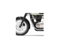 PUIG ESTENSIONE PARAFANGO ANTERIORE TRIUMPH BONNEVILLE T120 21-25 NERO OPACO