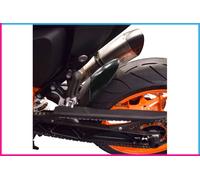 PUIG ESTENSIONE PARAFANGO POSTERIORE PER KTM 125 DUKE 17-19 NERO OPACO