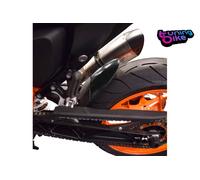PUIG ESTENSIONE PARAFANGO POSTERIORE PER KTM 390 DUKE 2018 NERO OPACO