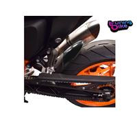 PUIG ESTENSIONE PARAFANGO POSTERIORE PER KTM 690 DUKE 2016 NERO OPACO