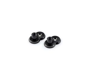 PUIG KIT DI RIPOSIZIONAMENTO ADATTATORI POGG. REGOLABILI DA 20MM