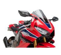 Puig Lato Downforce Alette Ali Nero/Rosso Honda CBR 1000 RR 2017 - 2019