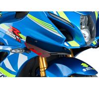 Puig Lato Downforce Alette Gara Ali Nero/Rosso Suzuki Gsxr 1000 2017 - 2022