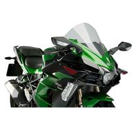 Puig Lato Downforce Alette Nero/Rosso Kawasaki Ninja H2 SX 2018 - 2019