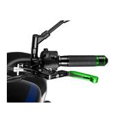 Puig 24VNP Leva frizione 3.0. Nero allungabile verde pieghevole con selettore Argento