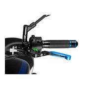 Puig 24ANV Leva frizione 3.0. Nero allungabile blu pieghevole con selettore Verde