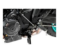 Puig 21779N Leva Cambio-Freno lavorate in alluminio anodizzato con puntale regolabile e design ergonomico per un maggiore controllo, Nero
