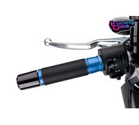 PUIG Manopole Ascent per Kawasaki ZX-10RR 17-18 Blu 123 mm