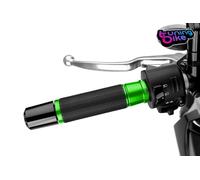Puig Manopole Ascent per Kawasaki ZX-10R 04?-17? Verde 123 mm