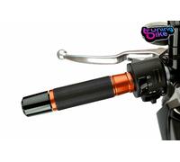 PUIG MANOPOLE ASCENT PER TRIUMPH STREET TRIPLE R 08-16 ARANCIONE-123MM