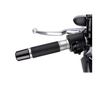 PUIG MANOPOLE MODELLO ASCENT COLORE SILVER - Lunghezza: 123 mm.