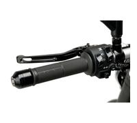 PUIG MANOPOLE MODELLO HI-TECH BASIC (TERMINALE APERTO) COLORE NERO