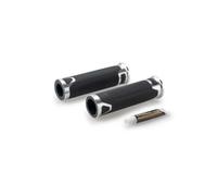 PUIG MANOPOLE MODELLO REVVING COLORE SILVER - Lunghezza: 119 mm.