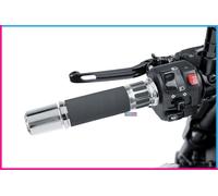 PUIG MANOPOLE MODELLO HI-TECH RACING COLORE SILVER - Lunghezza: 119 mm.
