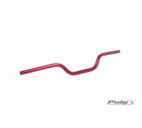Puig Hi-tech Low Tracker Handlebar Rosso 22 mm / 735 mm